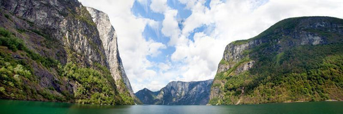 Fjord in Norway Wall Mural-Wall Mural-Eazywallz