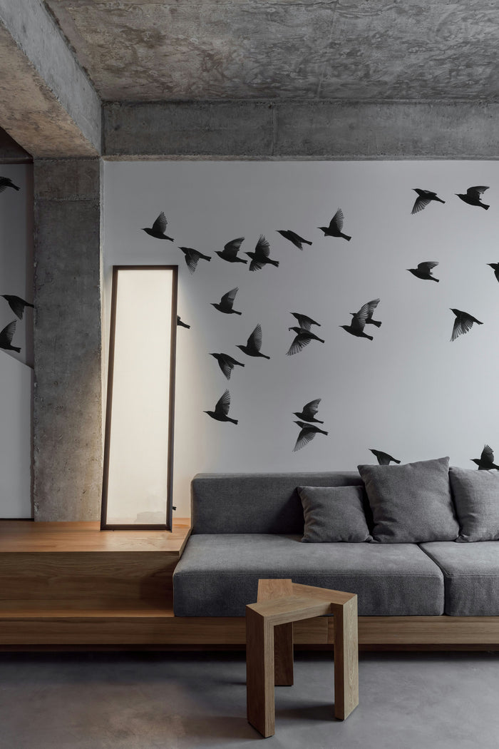 Flock of Sparrows