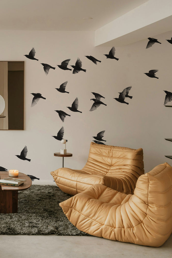 Flock of Sparrows