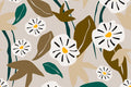 Abstract Floral Garden Wall Mural-Wall Mural-Eazywallz