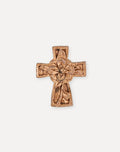 Flower Cross, 36.5x29.5mm, (1pc)