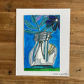 Flowers in the Jar - ORIGINAL 5 1/4 x 8 1/4""