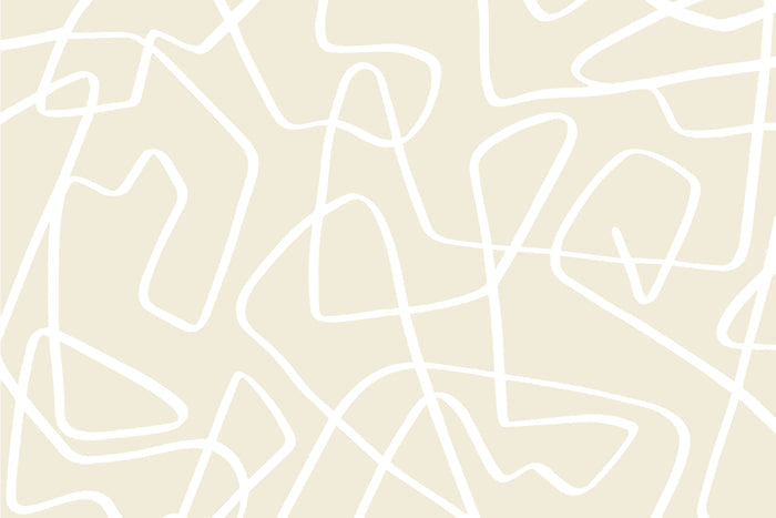 Flowform Abstract / Cream