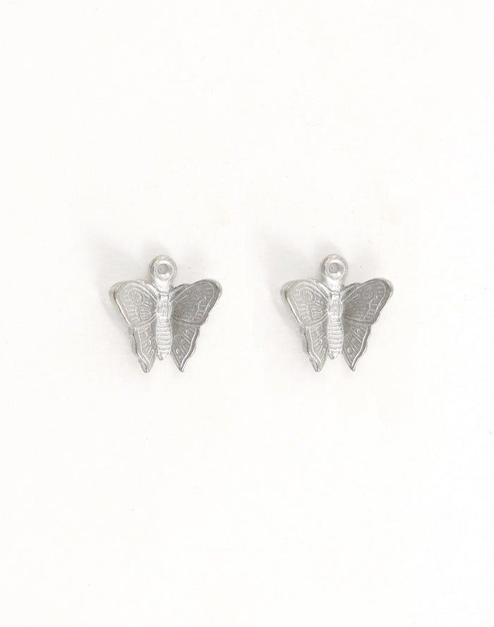 Fluttering Butterfly, 16x15mm, (2pcs)
