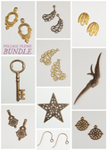 Foliage Plume Bundle - Assorted Jewelry Findings