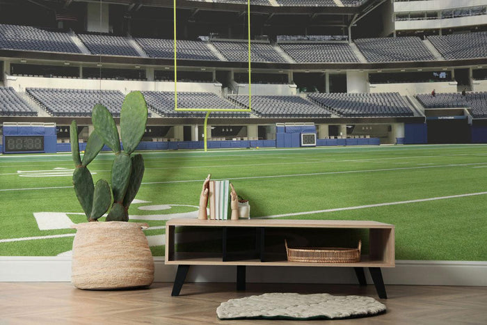 Football Goal Line Wall Mural-Wall Mural-Eazywallz