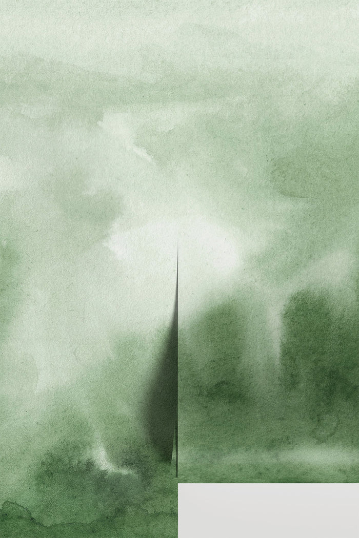 Forest Watercolour Ombre