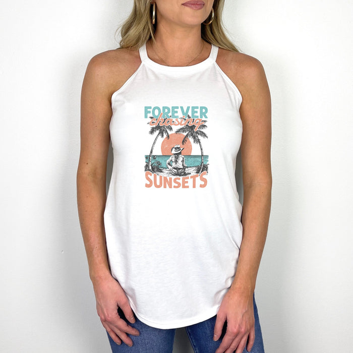 Forever Chasing Sunsets Rocker Tank - Trendznmore