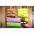 Gangster Crab DIY fly tying kit materials flat lay with chenille, craft fur, thread, and gel