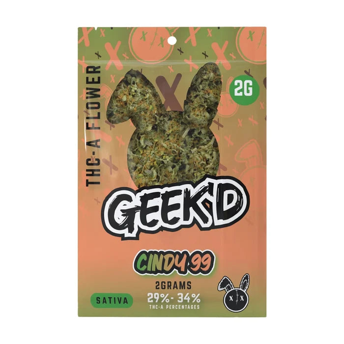 Geek'D Premium Exotic THC-A Flower Jar 2g (28ct)