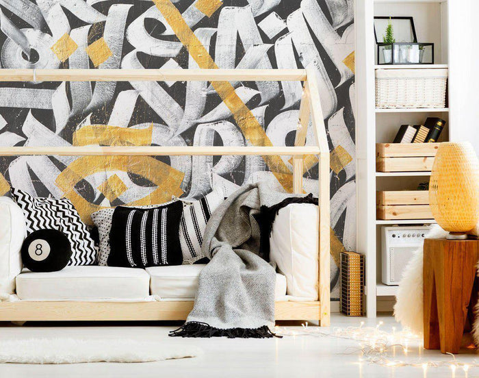 Love Graffiti Wall Mural-Wall Mural-Eazywallz