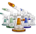 Glass Beaker Pipe 7" 14mm XYZ-313 (1ct)