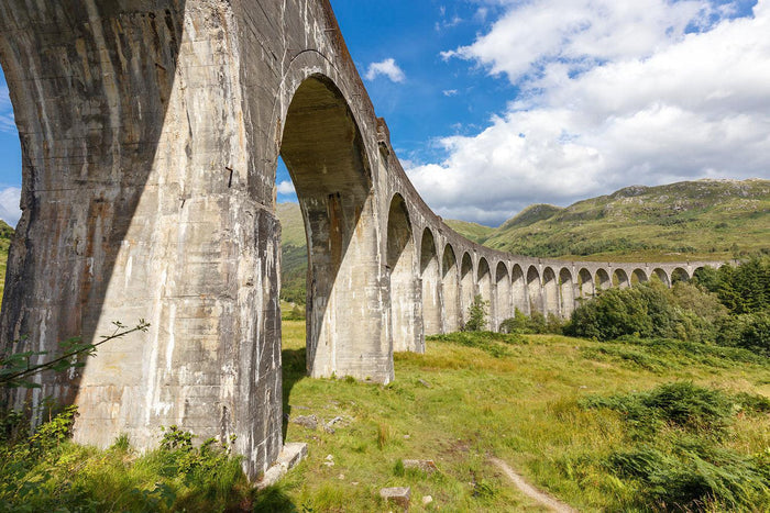 Glenfinnan Arched Pillars Wall Mural-Wall Mural-Eazywallz