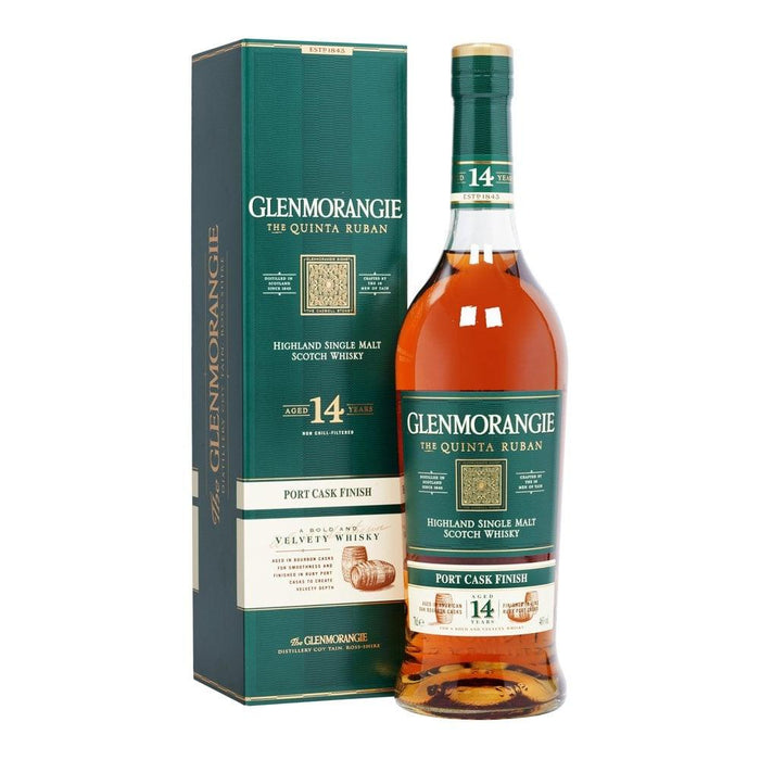 Glenmorangie Quinta Ruban 14 Year Old Highland Single Malt Scotch Whisky | Free Shipping on orders $400+