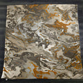 Gray and Beige Marble Camo Pattern Fleece Sherpa Blanket