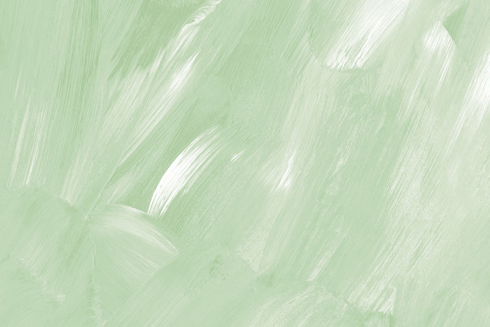 Green Moss Paint Strokes Wall Mural
