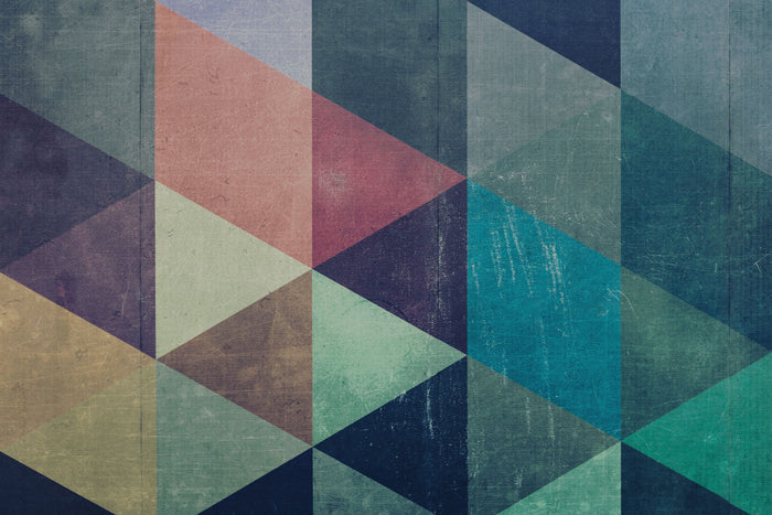 Grunge Triangle Abstract