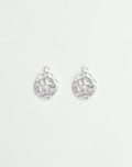 Hammered Oval, 18x13mm, (2pcs)