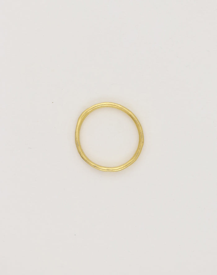 Hammered Ring, 21mm, (1pc)