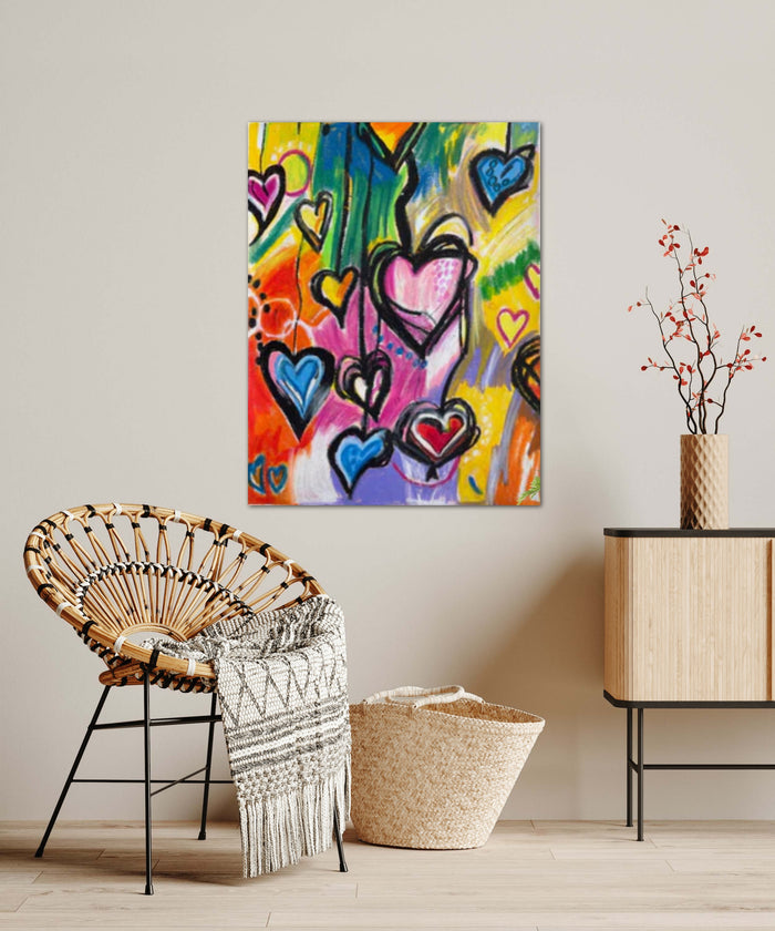 Hearts - Art Prints - Vichy's Art