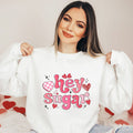 Hey Sugar Valentines Graphic Sweatshirt - Trendznmore