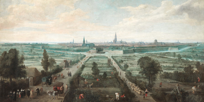 Historical Panoramic Antwerp
