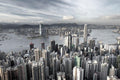 Hong Kong Cityscape Wall Mural-Wall Mural-Eazywallz