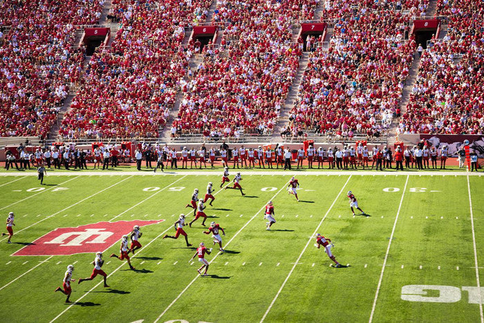 Hoosiers Collage Football Wall Mural-Wall Mural-Eazywallz