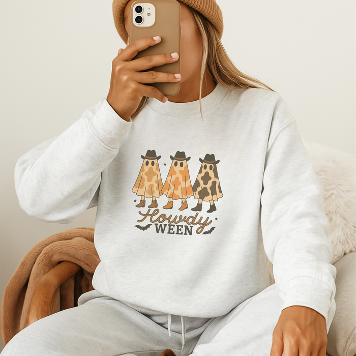 Howdy Ween Ghosts Crewneck Sweatshirt