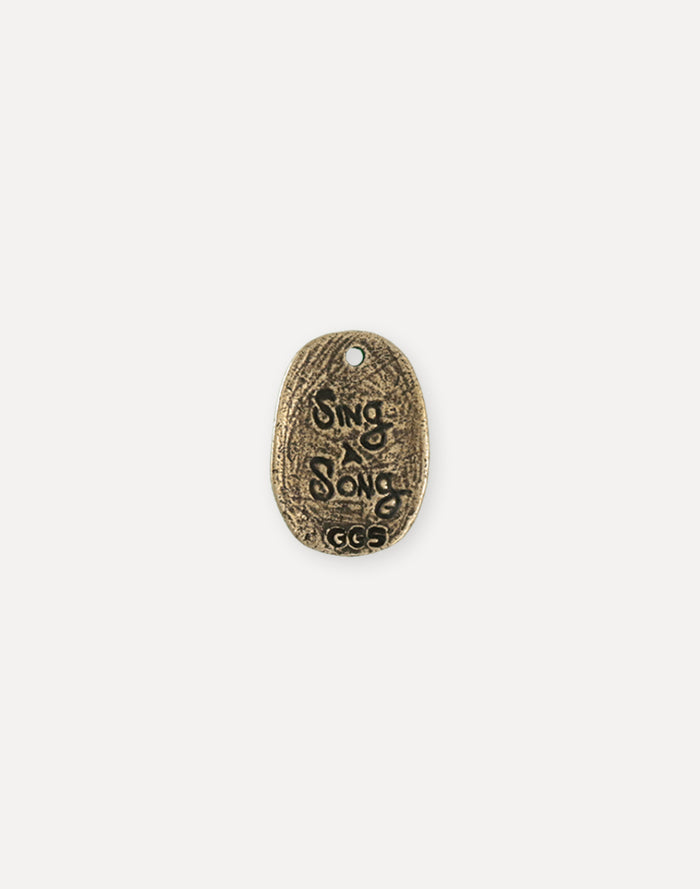 Howling Wolf, 23x16.5mm, (1pc)