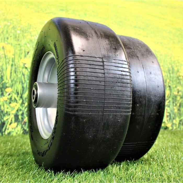 Hustler 605038 Flat-Free 2-Pack Wheel/Tire 13x5.00-6 (Raptor SD & FasTrak)
