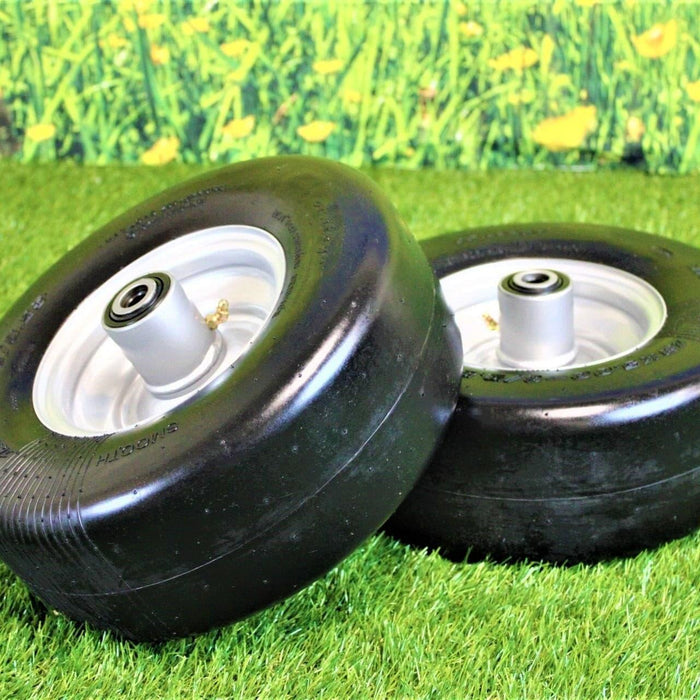 Hustler 605038 Flat-Free 2-Pack Wheel/Tire 13x5.00-6 (Raptor SD & FasTrak)