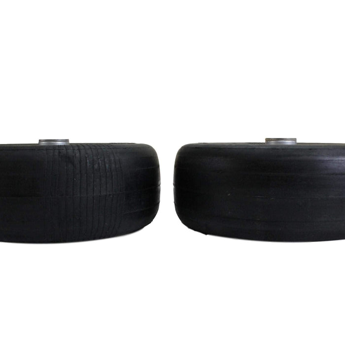 Hustler 605113 Flat-Free Front Wheel Assembly (2-Pack) 11x4.00-5 (607009 and 788604)