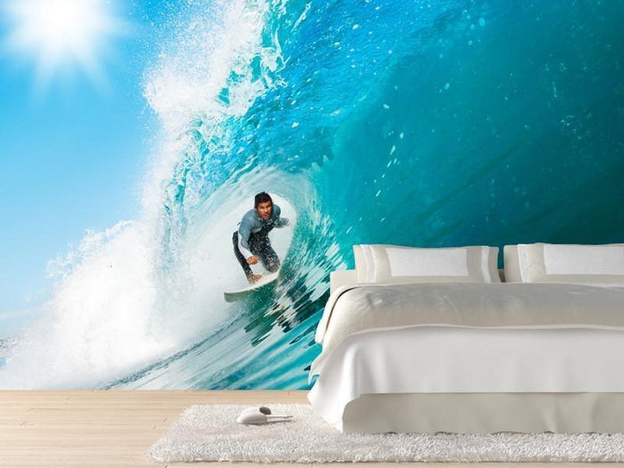 In the tube Wall Mural-Wall Mural-Eazywallz