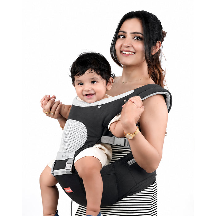 Infantso Adjustable Hip Seat Baby Carrier with 6 Carrying Positions for 03 to 24 Months