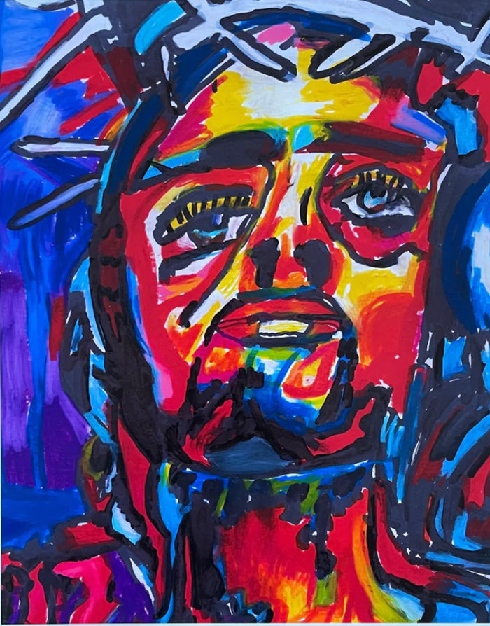 Jesus - fine prints of original artwork - Vichy's Art