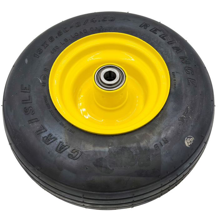 John Deere 13x6.50-6/4.50 Wheel Assembly AUC24723 (Flat-Free Carlisle Reliance Tire)
