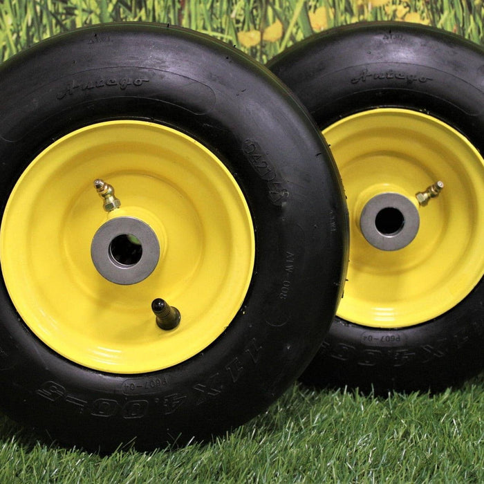 John Deere AM101589 Tire & Wheel Assembly (Set of 4) 11x4.00-5 Pneumatic (5" Centered Hub x 3/4" ID)