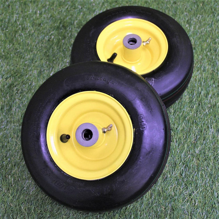 John Deere AM101589 Tire & Wheel Assembly (Set of 4) 11x4.00-5 Pneumatic (5" Centered Hub x 3/4" ID)