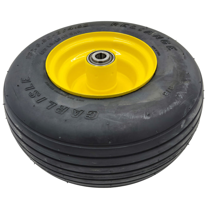 John Deere TCA19309 Flat-Free Wheel & Tire 13x6.50-6 OEM ZTrak & QuikTrak