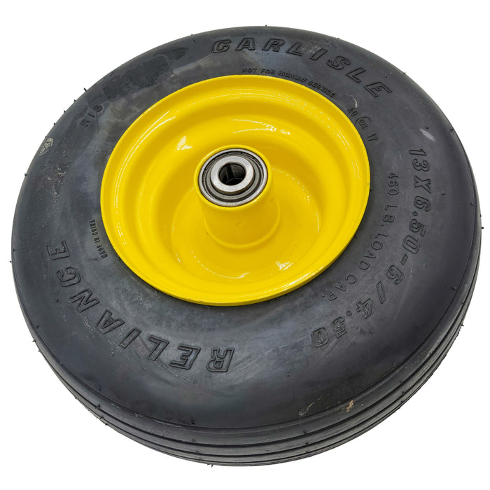 John Deere TCA19309 Flat-Free Wheel & Tire 13x6.50-6 OEM ZTrak & QuikTrak