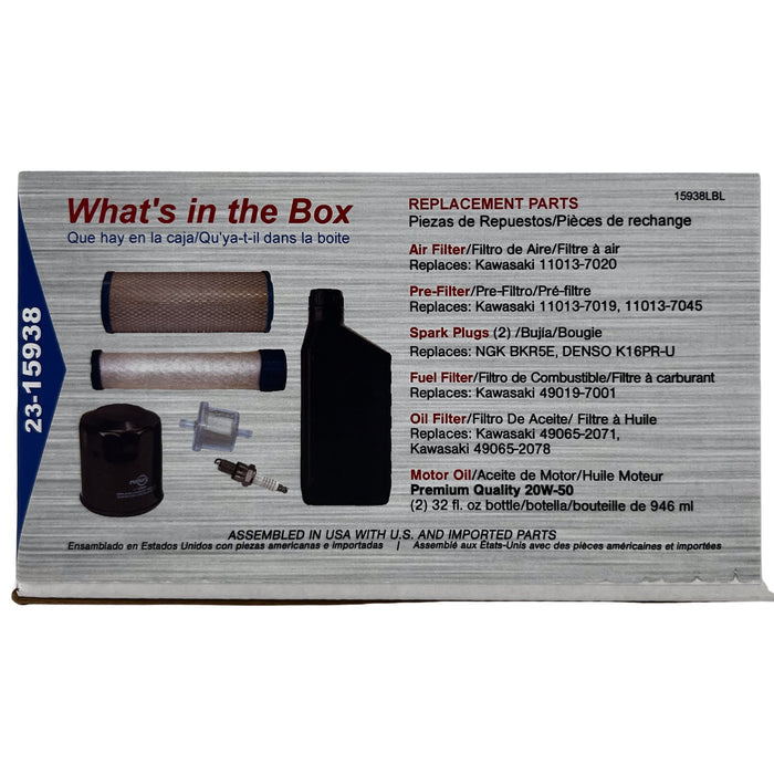 Kawasaki FX921V FX1000V Tune-Up Kit 99969-6658 (Carbureted & EFI)