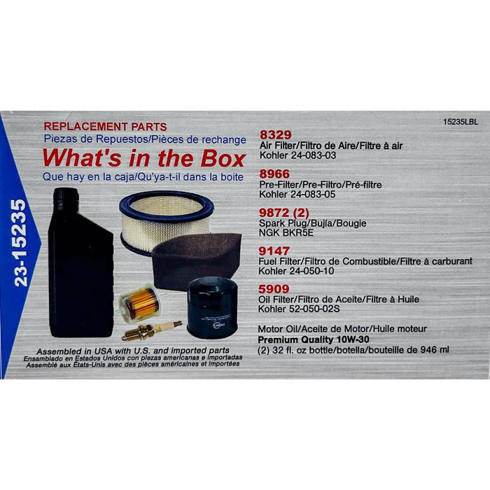 Kohler 24 789 02-S Engine Tune-Up Kit