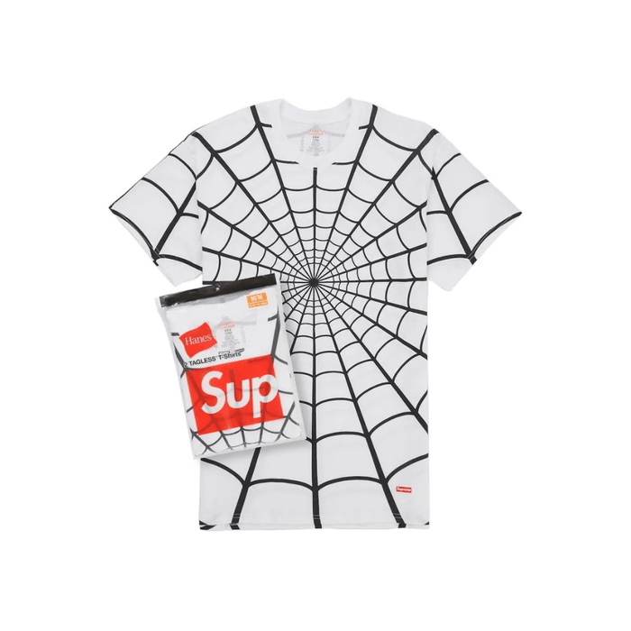 Koszulka Supreme Hanes Spider-Man Tagless Tees White (1szt) SUPREME Koszulki