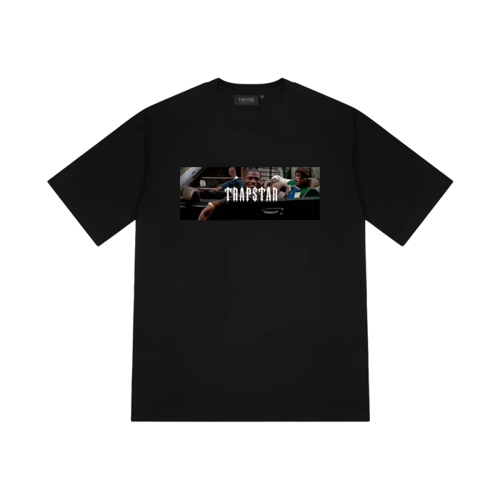 Koszulka Trapstar Hustlers Spirit 2.1 Tee Black TRAPSTAR Koszulki