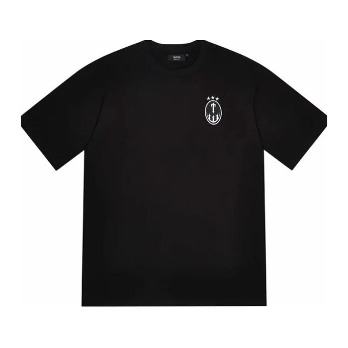 Koszulka Trapstar Irongate T Badge Tee Black TRAPSTAR Koszulki