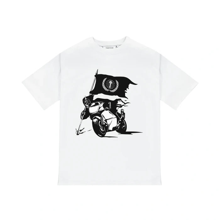 Koszulka Trapstar Outlaw Tee - White TRAPSTAR Koszulki