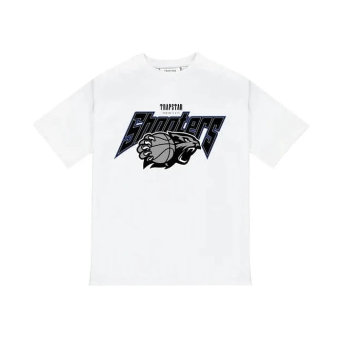 Koszulka Trapstar Shooters Playoff Tee White TRAPSTAR Koszulki