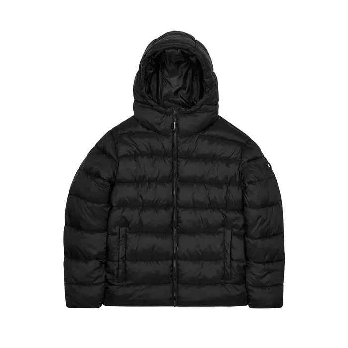 Kurtka Zimowa Trapstar It's A Secret Hooded Puffer Black TRAPSTAR Kurtki i bezrękawniki