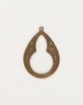 Large Bohemian Teardrop, 46x32mm, (1pc)